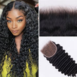 Lashey 5X5 HD Closure Real Invisible HD Lace Deep Wave