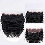 Lashey 13X4 HD Lace Frontal Deep Wave Real Invisible HD Lace