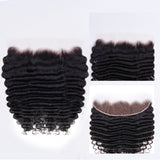 Lashey 13X4 HD Lace Frontal Deep Wave Real Invisible HD Lace