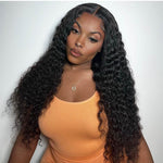 Lashey 13X4 HD Lace Frontal Deep Wave Real Invisible HD Lace