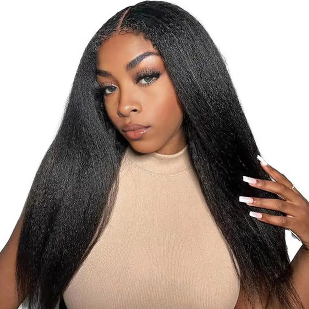 Lashey 5X5 HD Closure Real Invisible HD Lace Kinky Straight