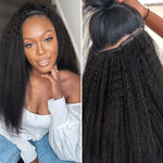 Lashey Seamless Tape in Hair Extensions Kinky Straight Virgin Human Hair