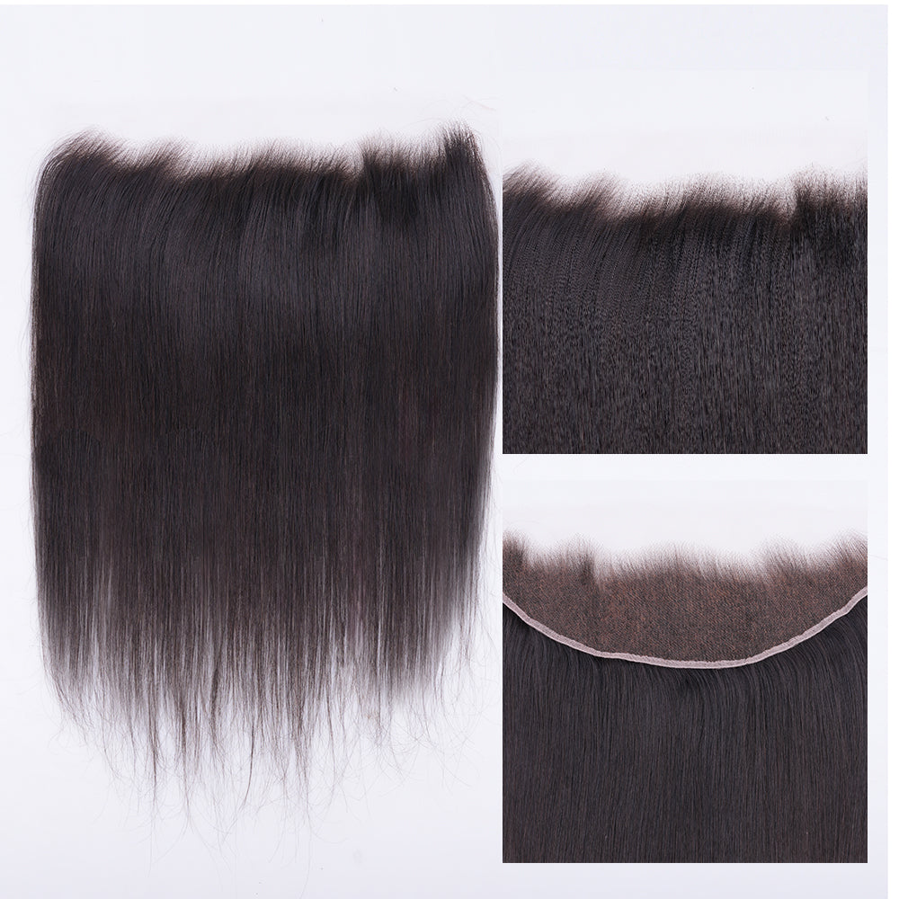 Lashey 13X4 HD Lace Frontal Silky Straight Real Invisible HD Lace