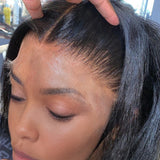 Lashey 13X6 HD Lace Frontal Silky Straight Real Invisible HD Lace