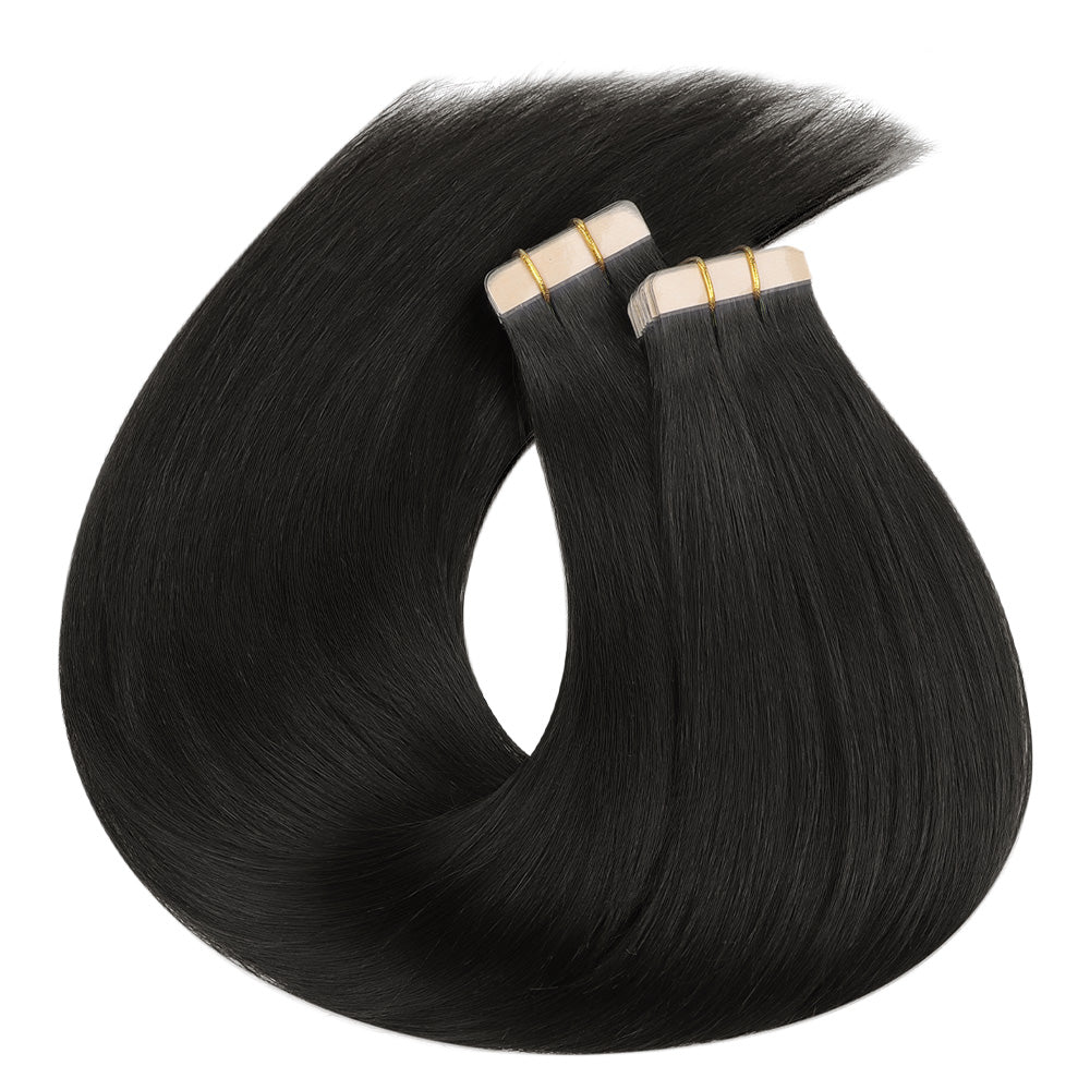 Lashey Seamless Tape in Hair Extensions Silky Straight Virgin Human Hair