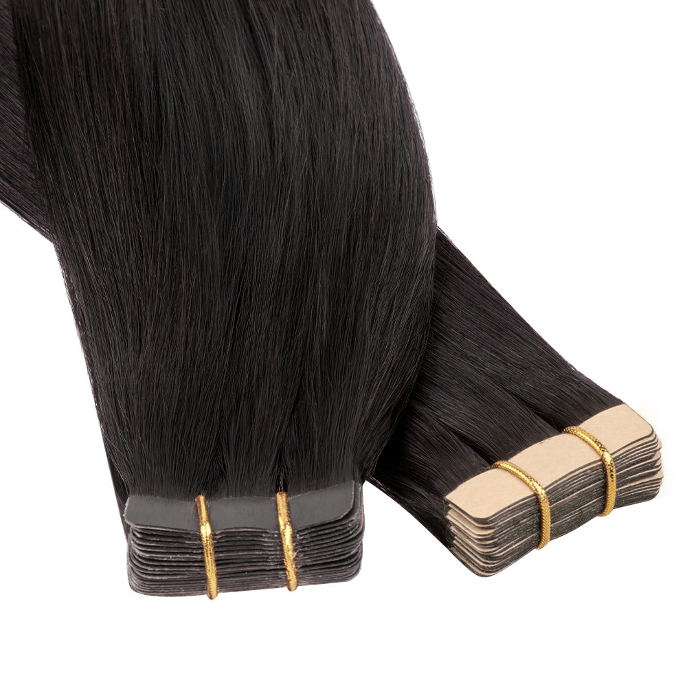 Lashey Seamless Tape in Hair Extensions Silky Straight Virgin Human Hair