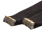 Lashey Seamless Tape in Hair Extensions Yaki Straight Virgin Human Hair