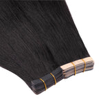 Lashey Seamless Tape in Hair Extensions Yaki Straight Virgin Human Hair