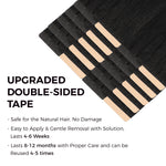 Lashey Seamless Tape in Hair Extensions Yaki Straight Virgin Human Hair