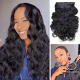 $149 BOGO | Lashey Body Wave Invisi Edge Seamless Clip in Hair Extensions