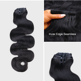 $89 BOGO | Lashey Body Wave / Yaki Straight / Kinky Straight / Straight Most Invisible Seamless Clip in Hair Extensions