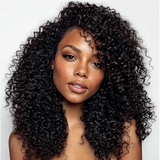Lashey Super Natural Seamless Clip in Hair Extensions Kinky Curly Real Human Hair