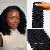 Lashey Most Undetectable Seamless Clip in Hair Extensions Real Human Hair
