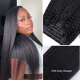 Lashey Body Wave / Yaki Straight / Messy Burmese Curly / Kinky Straight / Kinky Curly / Straight Invisi Edges Clip in Hair Extensions