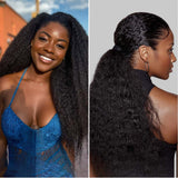 $149 BOGO | Lashey Kinky Straight Invisi Edge Seamless Clip in Hair Extensions