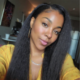 $199 BOGO | Lashey Kinky Straight Invisi Edge Seamless Clip in Hair Extensions