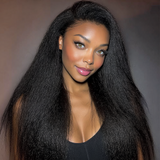 $199 BOGO | Lashey Kinky Straight Invisi Edge Seamless Clip in Hair Extensions