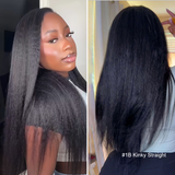 Lashey Body Wave / Yaki Straight / Kinky Curly / Kinky Straight / Straight Ultra Invisi Edges Clip in Hair Extensions