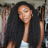 $199 BOGO | Lashey Kinky Straight Seamless Clip in Hair Extensions