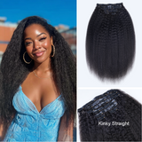 Black Friday $99 BOGO | Lashey Body Wave / Yaki Straight / Kinky Straight / Straight Invisible Seamless Clip in Hair Extensions