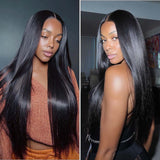 $149 BOGO | Lashey Silky Straight Invisi Edge Seamless Clip in Hair Extensions