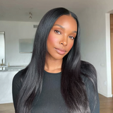 $99 BOGO | Lashey Silky Straight Seamless Clip in Hair Extensions