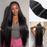 $149 BOGO | Lashey Silky Straight Seamless Clip in Hair Extensions