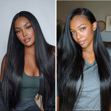 $99 BOGO | Lashey Silky Straight Seamless Clip in Hair Extensions