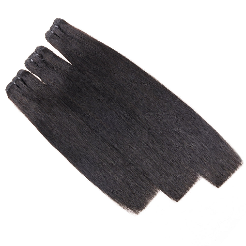 Lashey Raw Hair Bundles Silky Striaght 3pcs Hair Wefts Human Hair