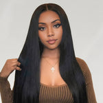 Lashey 2X6 HD Closure Real Invisible HD Lace Silky Straight Human Hair