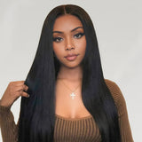 Lashey 2X6 HD Closure Real Invisible HD Lace Silky Straight Human Hair