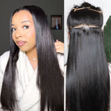 Black Friday $99 BOGO | Lashey Body Wave / Yaki Straight / Kinky Straight / Straight Invisible Seamless Clip in Hair Extensions