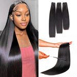Lashey Raw Hair Bundles Silky Striaght 3pcs Hair Wefts Human Hair