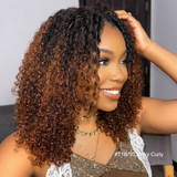 Upgraded | Lashey Seamless Feather Crochet Human Hair Extension Protective Hairstyle