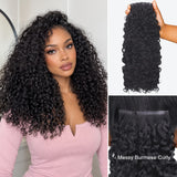 $109 BOGO | Lashey Body Wave / Yaki Straight / Kinky Straight / Straight Invisible Seamless Clip in Hair Extensions
