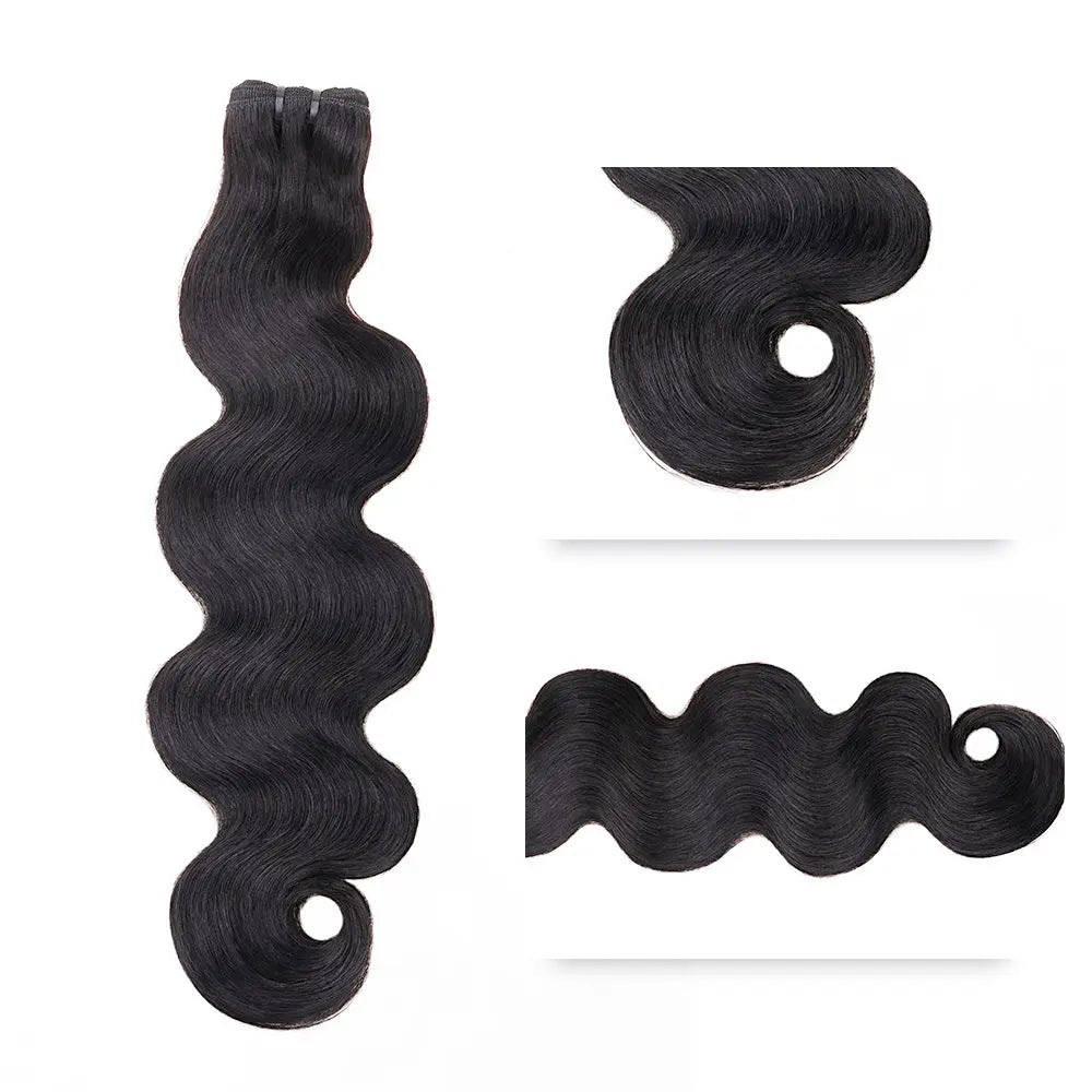 Lashey Raw Hair Bundles Body Wave 3pcs Hair Wefts Human Hair Hair Bundles