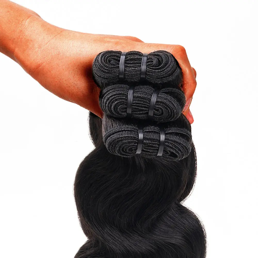 Lashey Raw Hair Bundles Body Wave 3pcs Hair Wefts Human Hair Hair Bundles