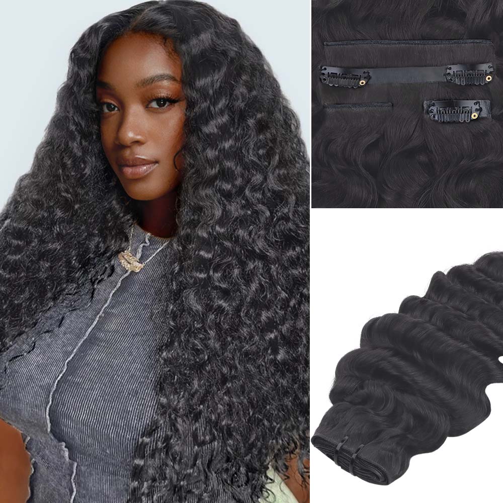 Deep Wave Clip In – Lasheyhair