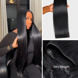 One Pack Enough | Lashey Invisible Seamless Clip in Thick Volume Virgin Human Hair