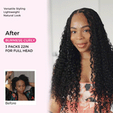 Upgraded | Lashey No Knot Miracle Knots Feather Crochet Human Hair Extension