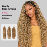 Colored Miracle Knots | Lashey No Knot Highlight Feather Crochet Human Hair Extension
