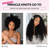 Ultra Fullness | Lashey Human Crochet Hair No Knot Miracle Knots Water Wave