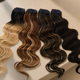 Lashey Exclusive Fall Color Ultra Invisible Seamless Clip in Hair Extensions