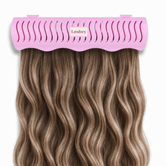 Lashey Clip-in Hair Extension Holder for Tangle-Free Storage, Drying and Styling