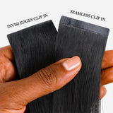 Black Friday $99 BOGO | Lashey Body Wave / Yaki Straight / Kinky Straight / Straight Invisible Seamless Clip in Hair Extensions