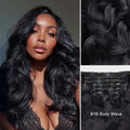 $89 BOGO | Lashey Body Wave / Yaki Straight / Kinky Straight / Straight Most Invisible Seamless Clip in Hair Extensions