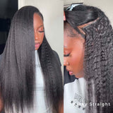 Lashey Most Undetectable Seamless Clip in Hair Extensions Real Human Hair