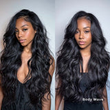 Lashey Body Wave / Yaki Straight / Kinky Curly / Kinky Straight / Straight Ultra Invisi Edges Clip in Hair Extensions