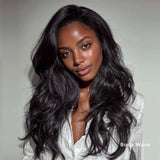 Lashey Body Wave / Yaki Straight / Kinky Curly / Kinky Straight / Straight Ultra Invisi Edges Clip in Hair Extensions