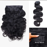 Lashey Body Wave / Yaki Straight / Kinky Curly / Kinky Straight / Straight Ultra Invisi Edges Clip in Hair Extensions